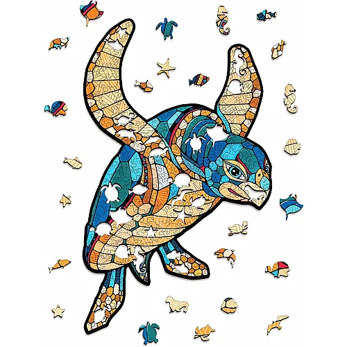 Eco Wood Art Holzpuzzle Schildkr�te