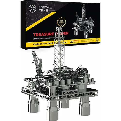 Metal Time Workshop 3D Metal Model Treasure Finder Olrig 250st.
