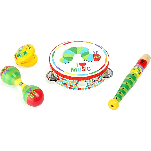 small foot Raupe Nimmersatt Musik-Set