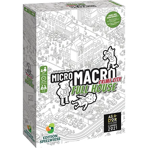 Spielwiese Micro Macro Crime City 2 Full House (FR)