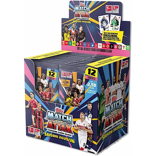 Topps Bundesliga Match Attax 25/26 - 36er-Display