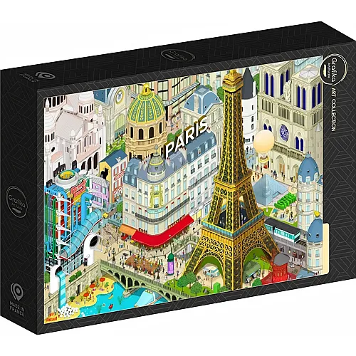 Grafika Puzzle Puzzle 1000 Teile Das ist Paris