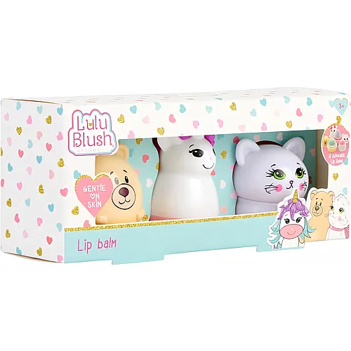Canenco Lulu Blush Lippenpflege Set 3 St�ck