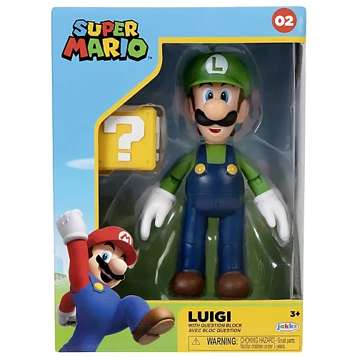 JAKKS Pacific Nintendo: Luigi - Figur [10 cm]