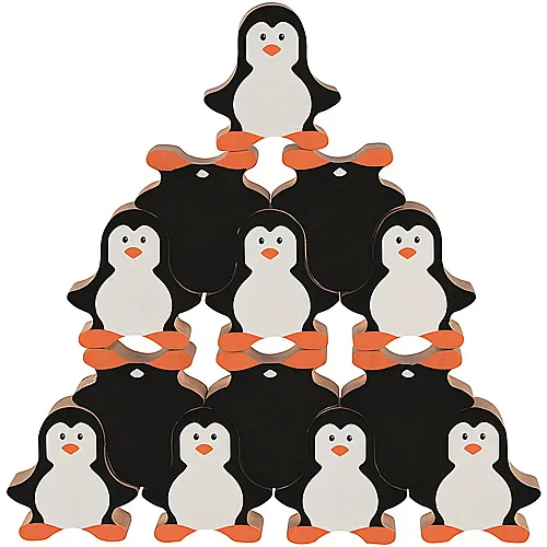 Goki Spiele Stapelfiguren Pinguine