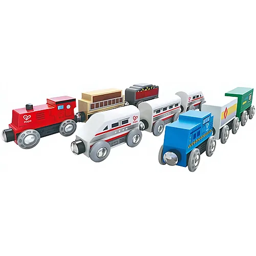 Hape Eisenbahn Holzzug Set