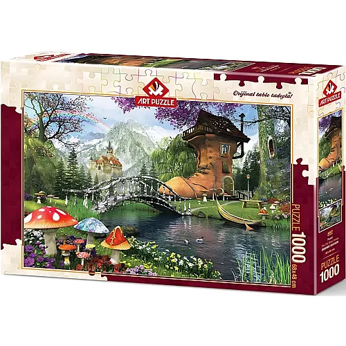 Art Puzzle Dominic Davidson The Old Shoe House - 1000 Teile