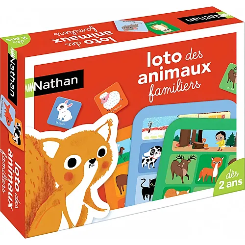 Nathan Loto Des Animaux Familiers (FR)