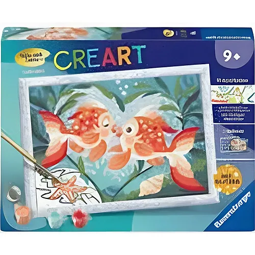 Ravensburger CreArt Malen nach Zahlen Fischliebe
