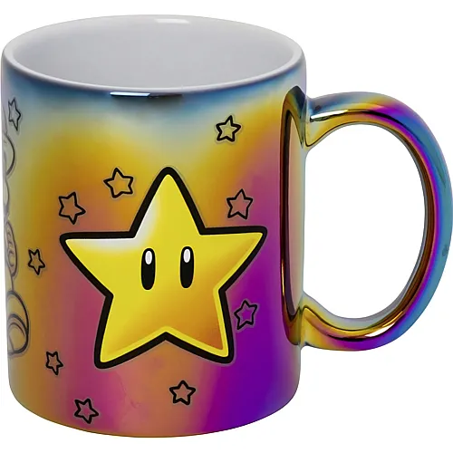 Super Mario: Star Power - Tasse metallic 315 ml