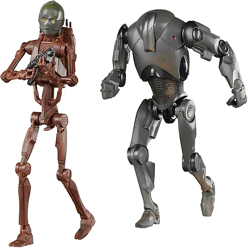 Hasbro Star Wars The Black Series C-3PO Battle Droidenk�rper B1 und Battle Droide - 15 cm
