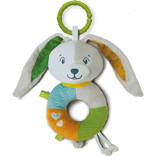Clementoni Baby Pl�sch Rassel Hase