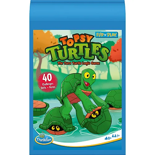 Thinkfun Flip n? Play Topsy Turtles - Mehrsprachig