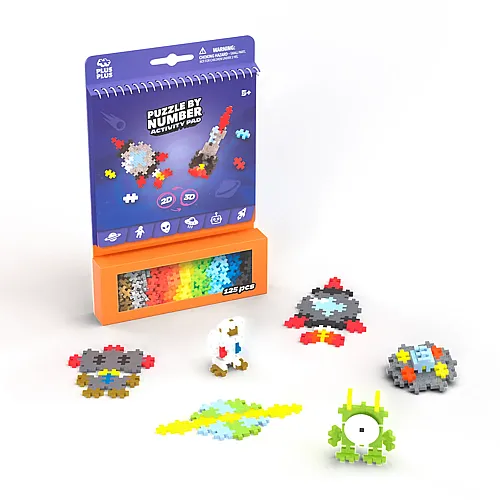 Plus-Plus Basic Bausteine Puzzle Weltraum - 125 Teile