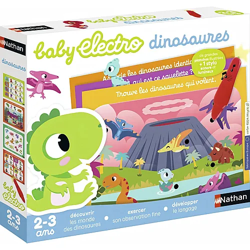 Nathan Baby Electro Dinosaures (FR)