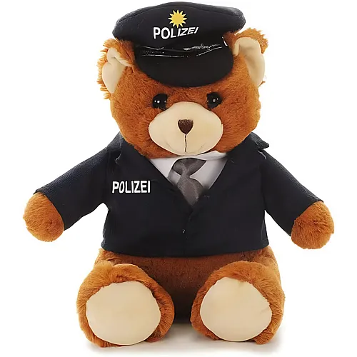 Euro Souvenirs Polizist 27 cm sitzend Teddyb�r Kuscheltier Pl�schtier Stofftier Polizei