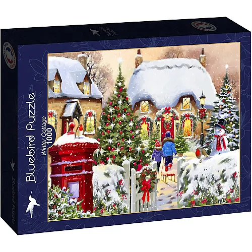 Bluebird Puzzle Winter Cottage (1000Teile)