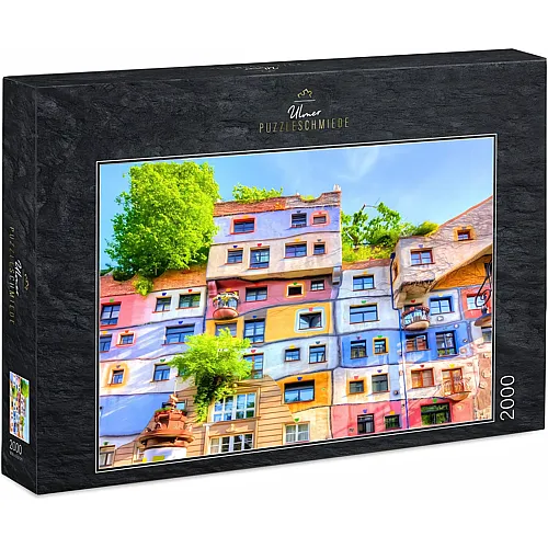 Hundertwasser-Haus - 2000 Teile