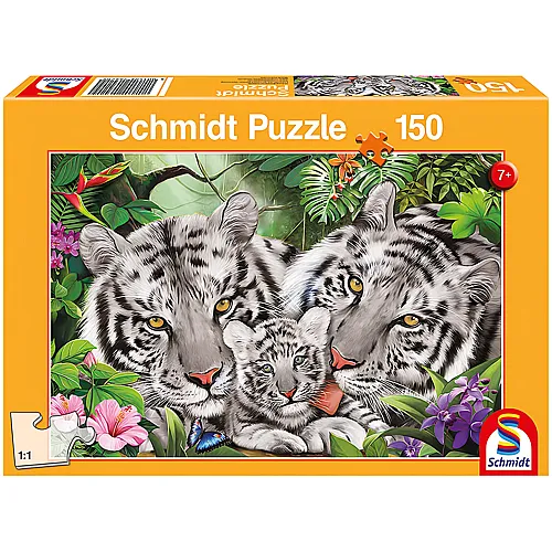 Schmidt Puzzle Tigerfamilie (150Teile)