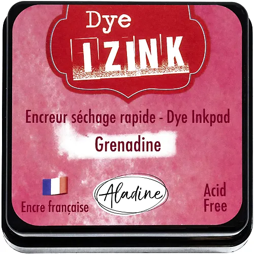 Aladine Izink Stempelkissen Dye Rot