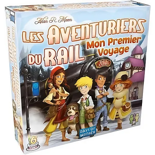 Days of Wonder Les Aventuriers du Rail � Europe Mon Premier Voyage (FR)