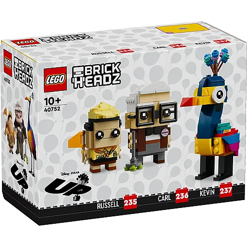 LEGO BrickHeadz Carl, Russell & Kevin 40752