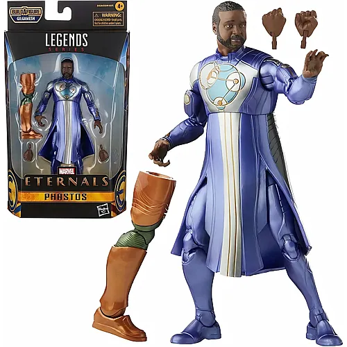 Universo Marvel THE ETERNALS Hasbro Marvel Legends Series 15 cm gro�e Phastos Action-Figur, im Design zum Film, enth�lt 2 Accessoires, ab 4 Jahren, E9530, Multicolor