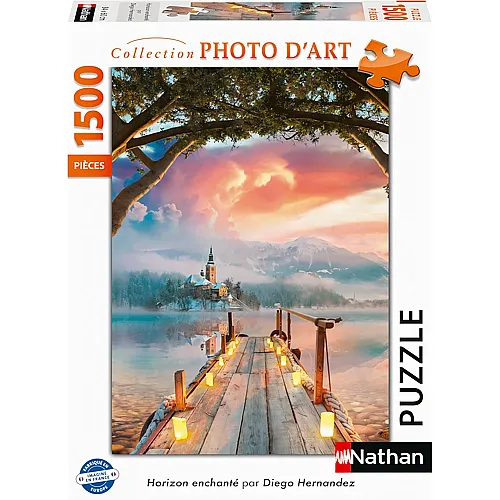 Nathan Puzzle Collection Photo d'Art Enchanted Horizon - Diego Hernandez (1500Teile)
