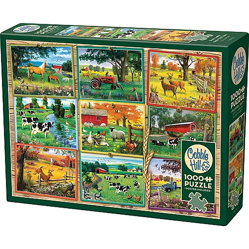 Postcards from the Farm 1000Teile