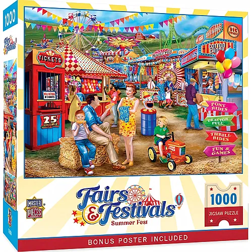 Master Pieces Puzzle Feten & Festivals - Sommerfest - 1000 Teile
