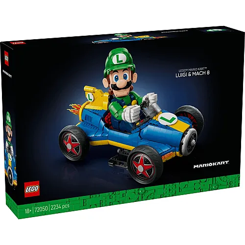 LEGO Super Mario Mario Kart: Luigi & Turboflitzer (72050)