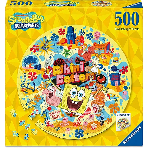 Spongebob Welchome to Bikini Bottom 500Teile