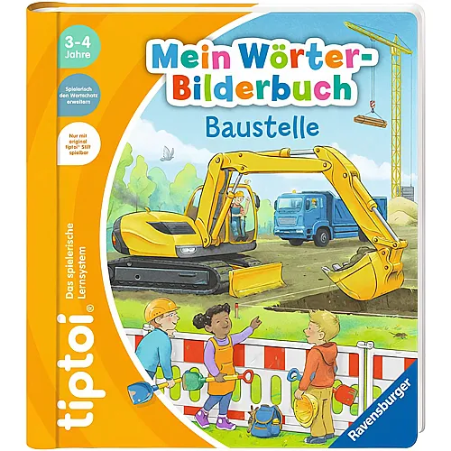 Ravensburger tiptoi Mein Wrter-Bilderbuch Baustelle