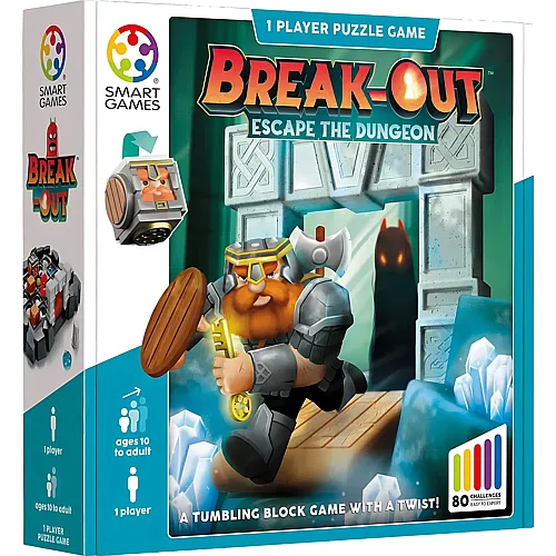 SmartGames Break-Out Dungeon - Mehrsprachig