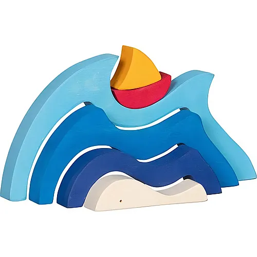 Puzzle Mein Schifflein auf dem Meer - 6 Teile