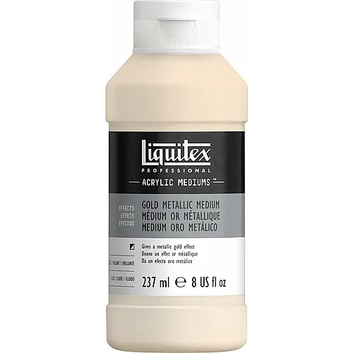 Liquitex Lqx Acryl Metallic Gold Medium 237ml
