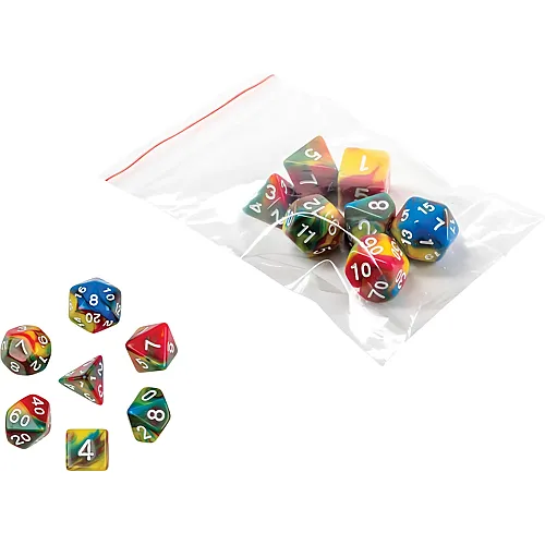 Philos W�rfel - oblivion bunt - 7 Teile
