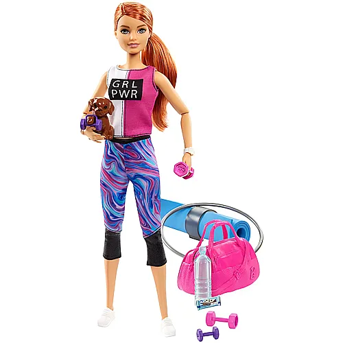 Barbie Familie & Freunde Wellness Athlesiure Puppe