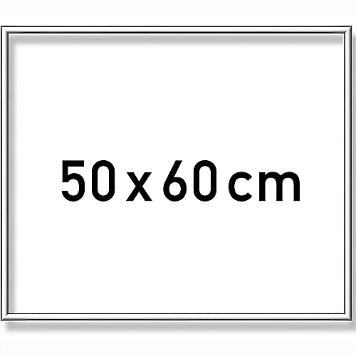 MNZ Alurahmen Silber 50x60cm
