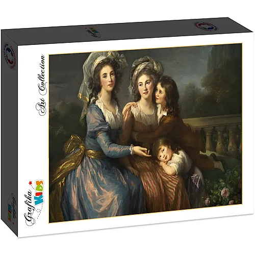 Grafika Puzzle Art Collection Louise-�lisabeth Vigee le Brun Grafika Kids The Marquise de Pezay, and the Marquise de Roug� with Her Sons Alexi - 12 Teile