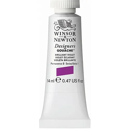 Winsor & Newton Designers Gouache Wasserbasierte K�nstlerfarbe Perylene Violett - 14 ml