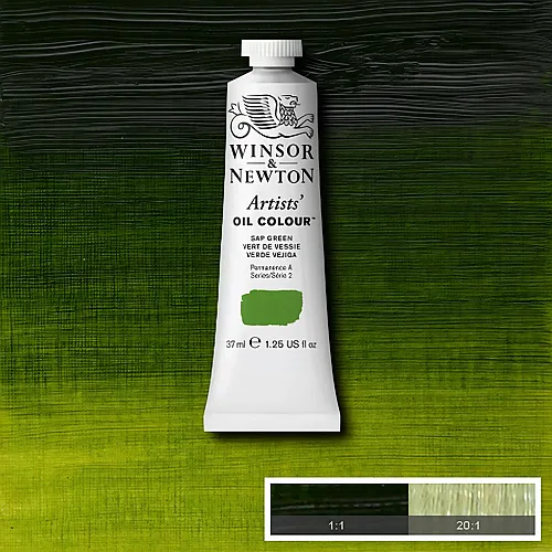 Winsor & Newton W&n Artists' Ölfarbe 37ml Tube Saftgr�n