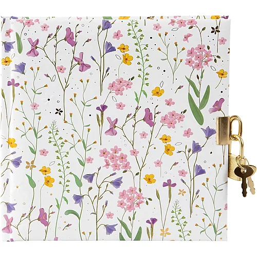 Goldbuch Tagebuch Meadow Miracles white