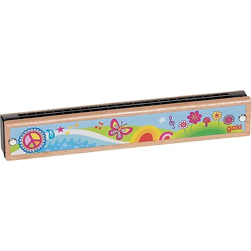 Goki Mundharmonika Flower Power 24 T�ne