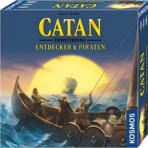 Kosmos Spiele Die Siedler von Catan Catan - Erweiterung Entdecker & Piraten