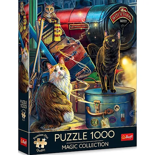 Trefl Puzzle Magische Sammlung: Hexenwald-Express - 1000 Teile