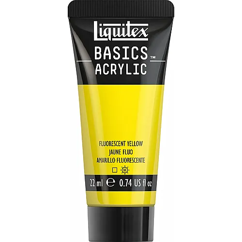 Liquitex Lqx Basics Acrylfarbe 22ml Tube Gelfb Fluo