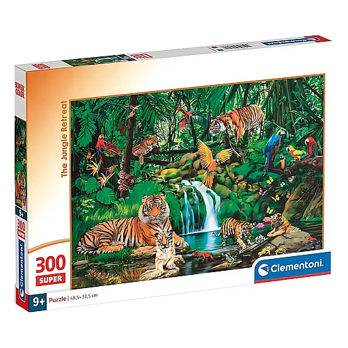 Clementoni Puzzle The Jungle Retreat (300Teile)