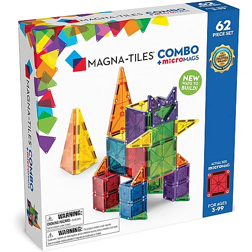 Magna-Tiles Combo (62Teile)