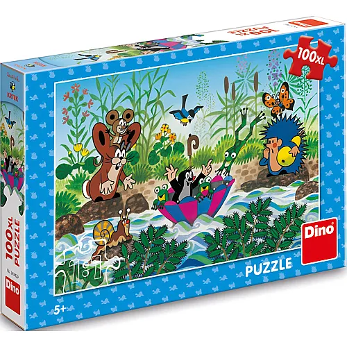 Dino Puzzle Der kleine Maulwurf (100Teile)